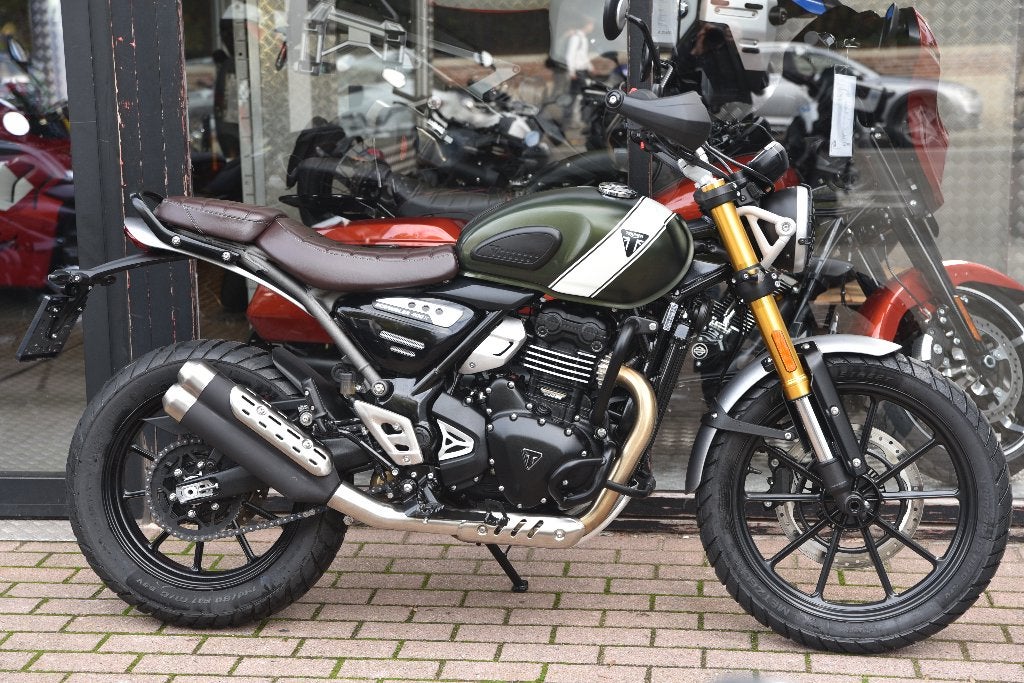 TRIUMPH SCRAMBLER 400 X ***MOTOVERTE.BE***, Entreprise, Occasion, 400 cm³, 12 à 35 kW