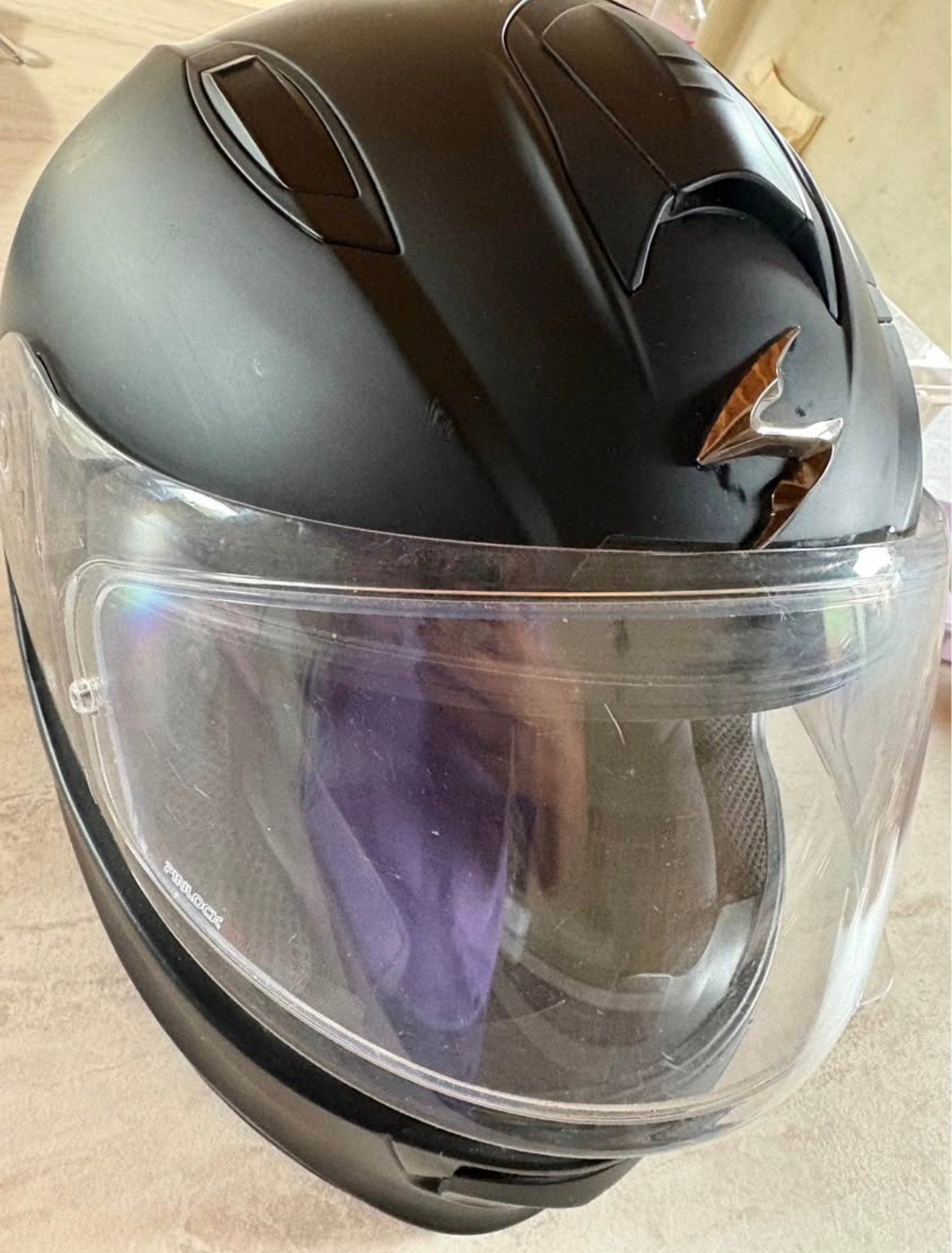 Casque moto scorpion, Motos, Autres marques, Femmes, Seconde main, Casque intégral