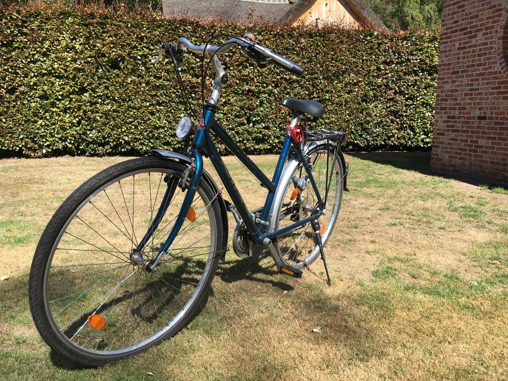 Damesfiets, Ophalen, Gebruikt
