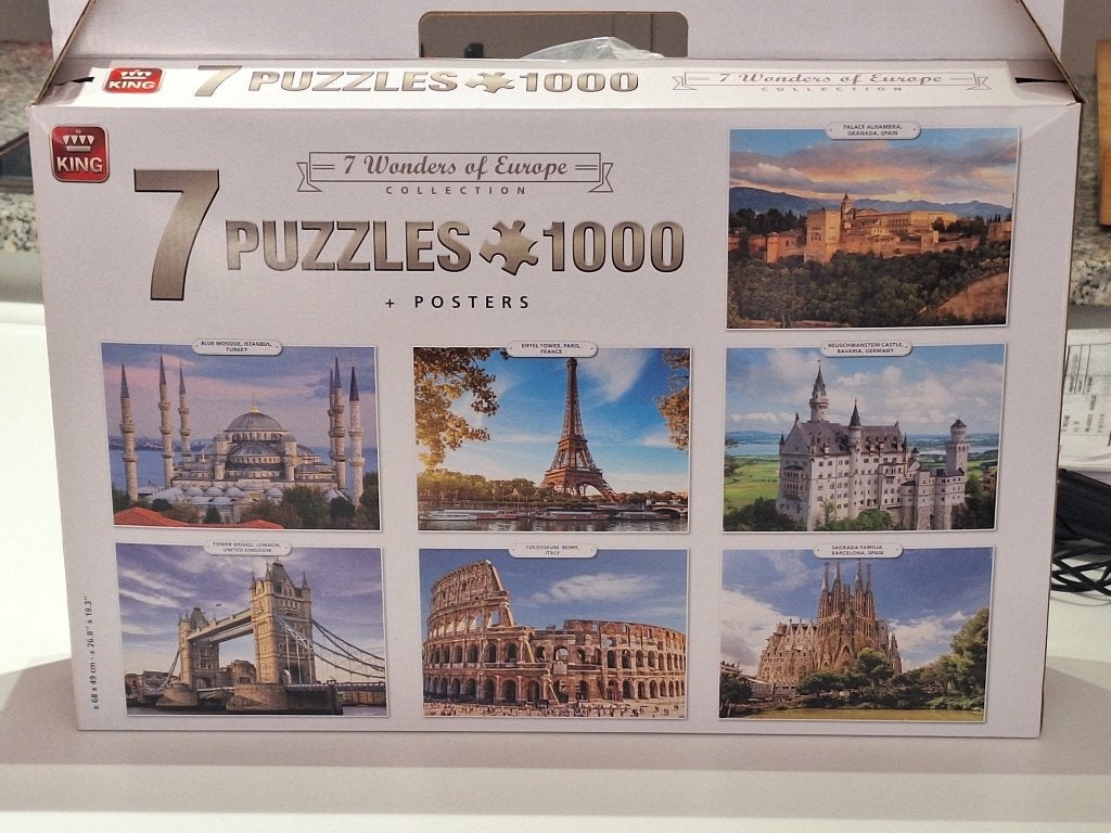 puzzel, Ophalen, 500 t/m 1500 stukjes, Nieuw, Legpuzzel