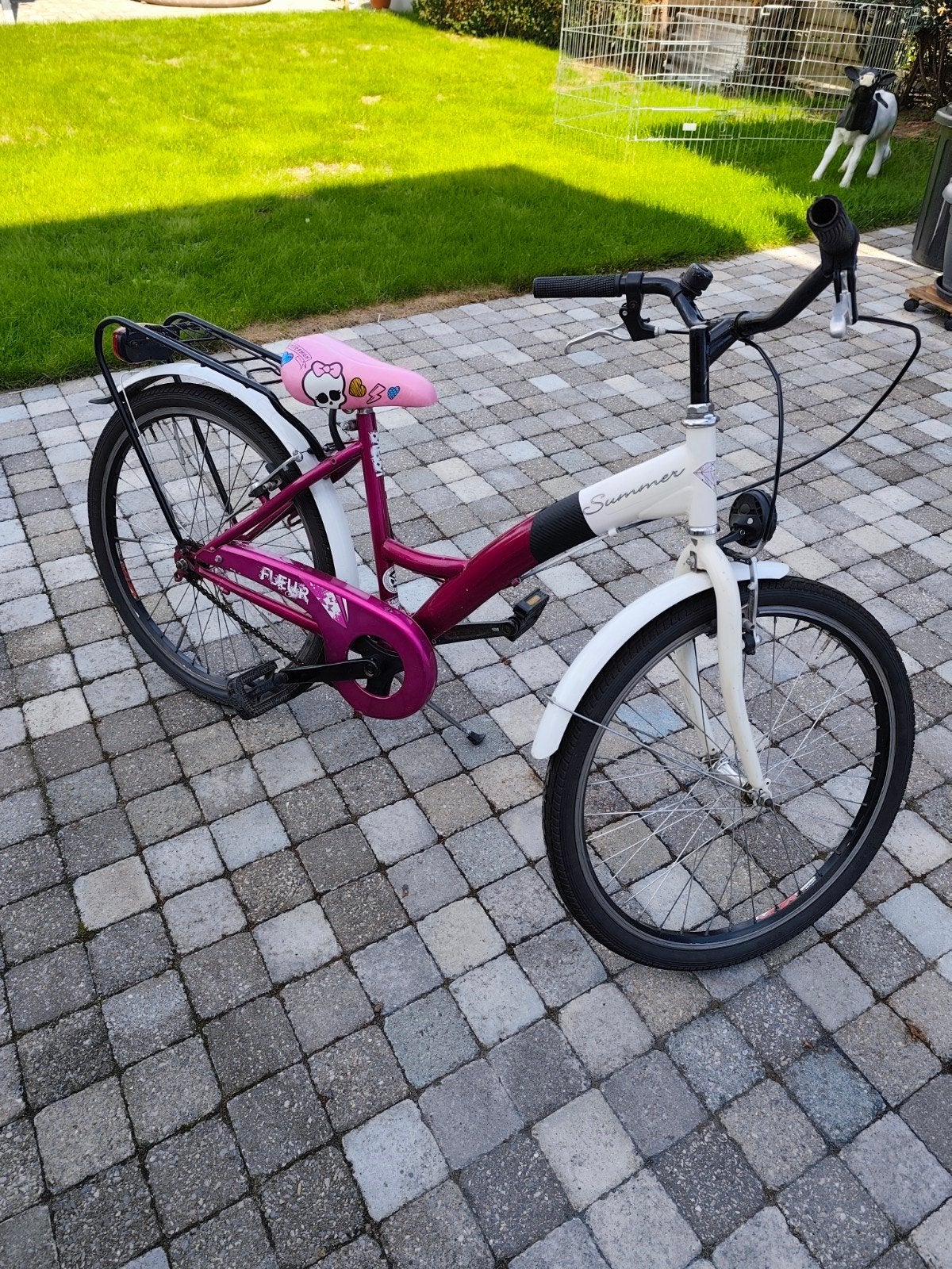 meisjesfiets, Fietsen en Brommers, Ophalen, 24 inch
