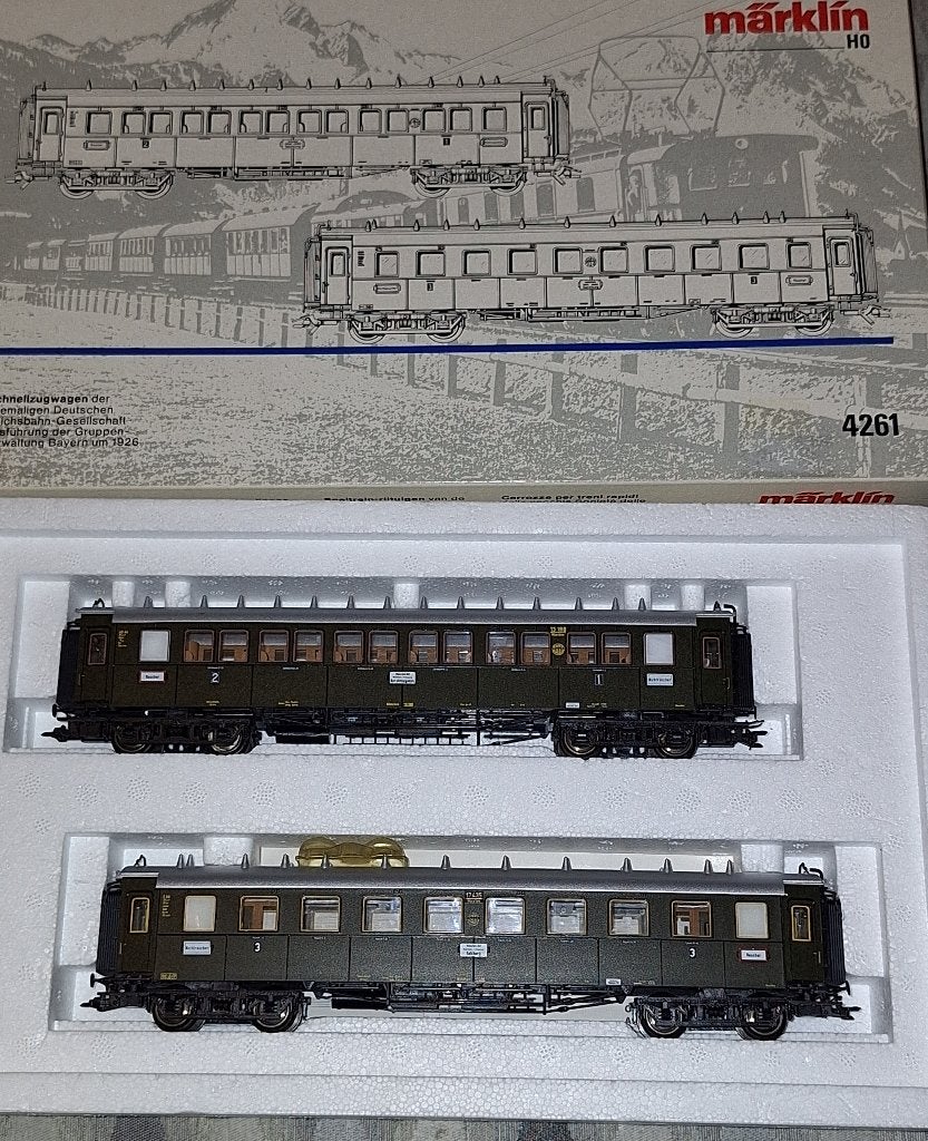 Märklin HO 4261 personenrijtuigset van de DRG, Enlèvement ou Envoi, Comme neuf, Wagon, Märklin