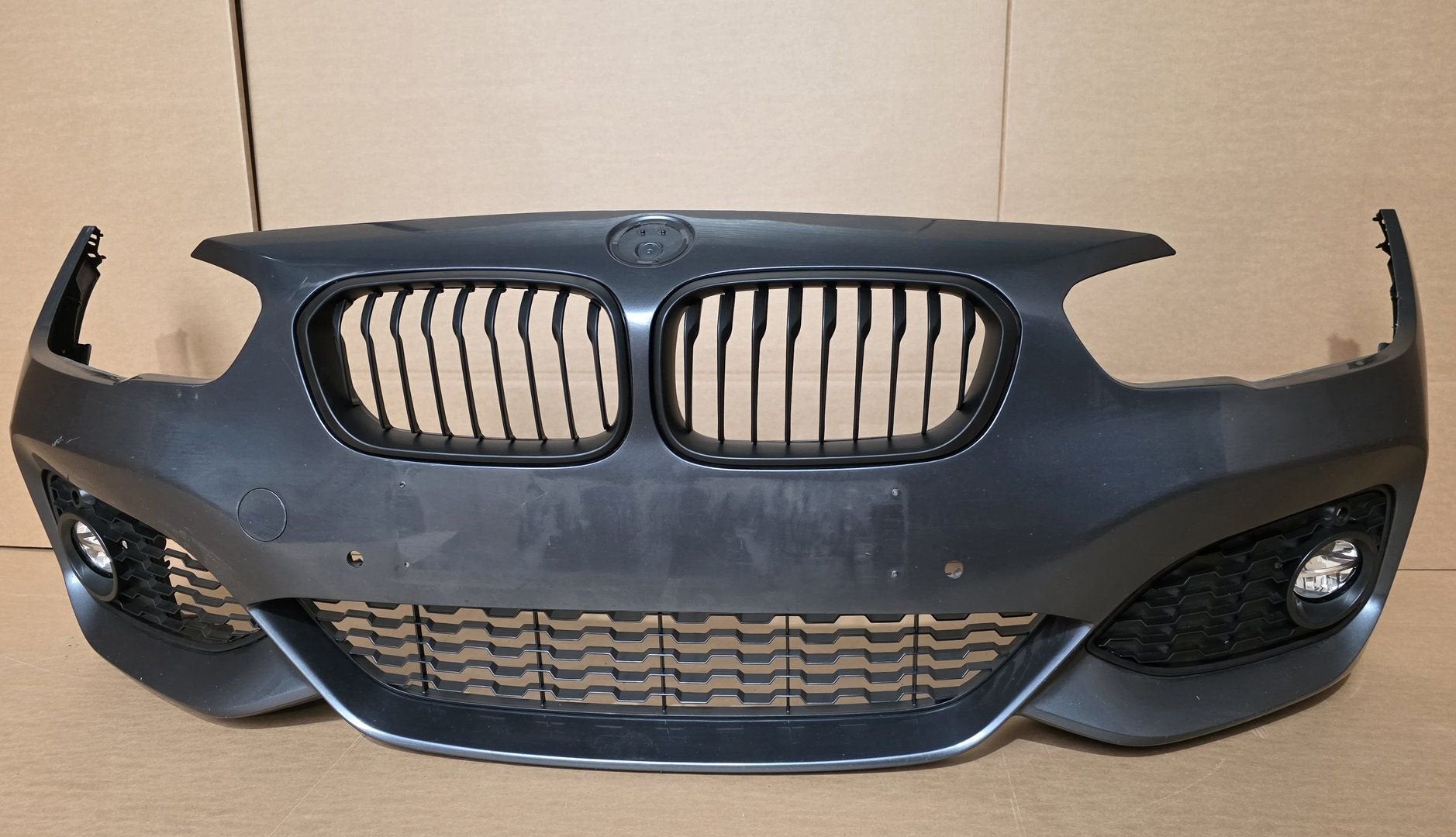 Voorbumper BMW 1 Serie F20 F21 LCI M Pakket 51118060283, Gebruikt, -, Voor, Ophalen of Verzenden