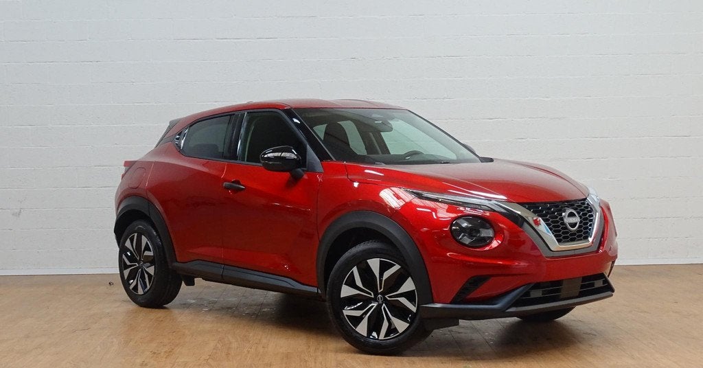 Nissan Juke 1.0 DIG-T Acenta automaat, Auto's, Nissan, https://public.car-pass.be/vhr/cc06ab74-7a4c-40bd-a7b0-a5e1cbc316c8, Stof