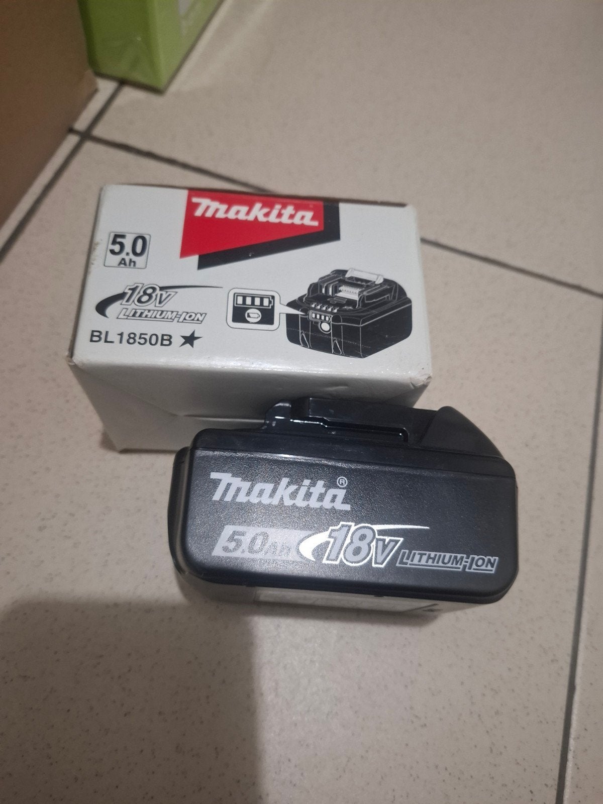 2 batterie makita 18 v neuve, Enlèvement