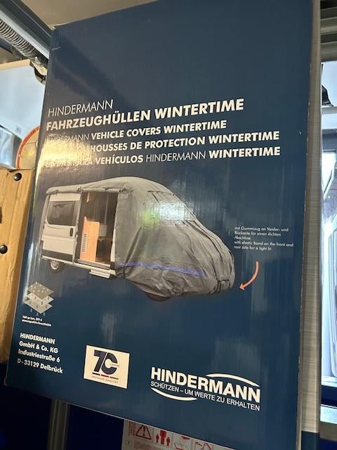 Nieuwe hoes camper van Hinderman accessoires, Ophalen