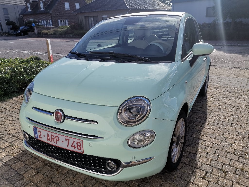 FIAT 500 Cabrio Mild Hybrid Lounge (70pk), Autos, Achat, Euro 6, Boîte manuelle, Particulier