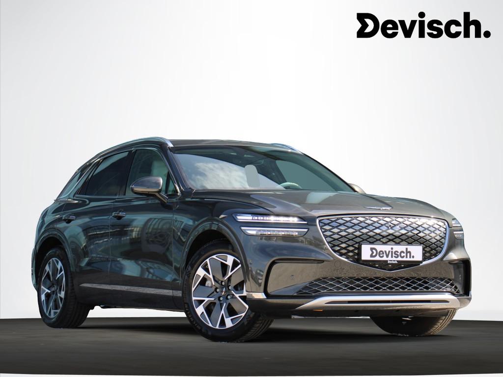 Genesis GV70 PURE 84 kWH Dual Motor AWD 490PK *FULL OPTION*, Auto's, Genesis, Bedrijf, Te koop, GV70, 360° camera, 4x4, ABS, Adaptieve lichten