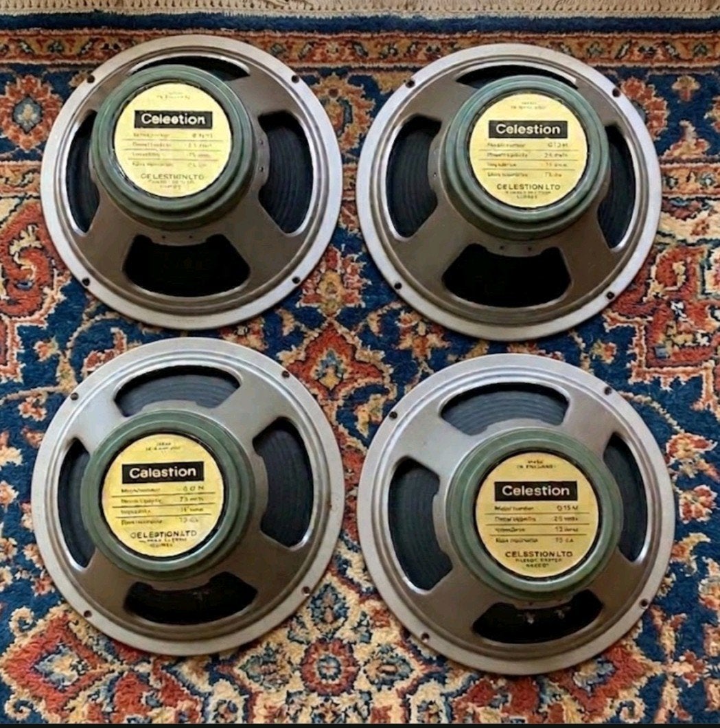 Celestion Greenbacks (Jimi Hendrix speakers), Muziek en Instrumenten, Versterkers | Bas en Gitaar, Ophalen