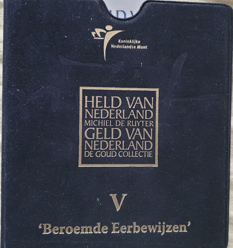 Un ensemble de Michiel de Ruyter - The GOLD Collection - BU, Enlèvement ou Envoi, Autres valeurs, Série, Or