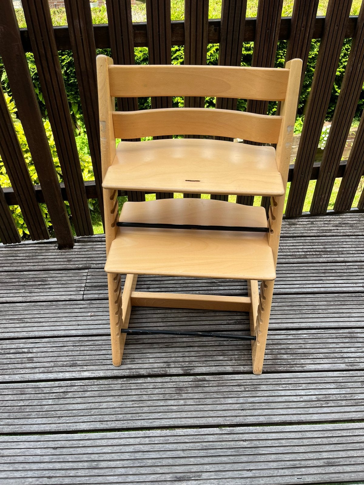 Chaise Stokke Tripp Trapp chêne naturel, Enfants & Bébés, Chaises pour enfants, Enlèvement, Utilisé
