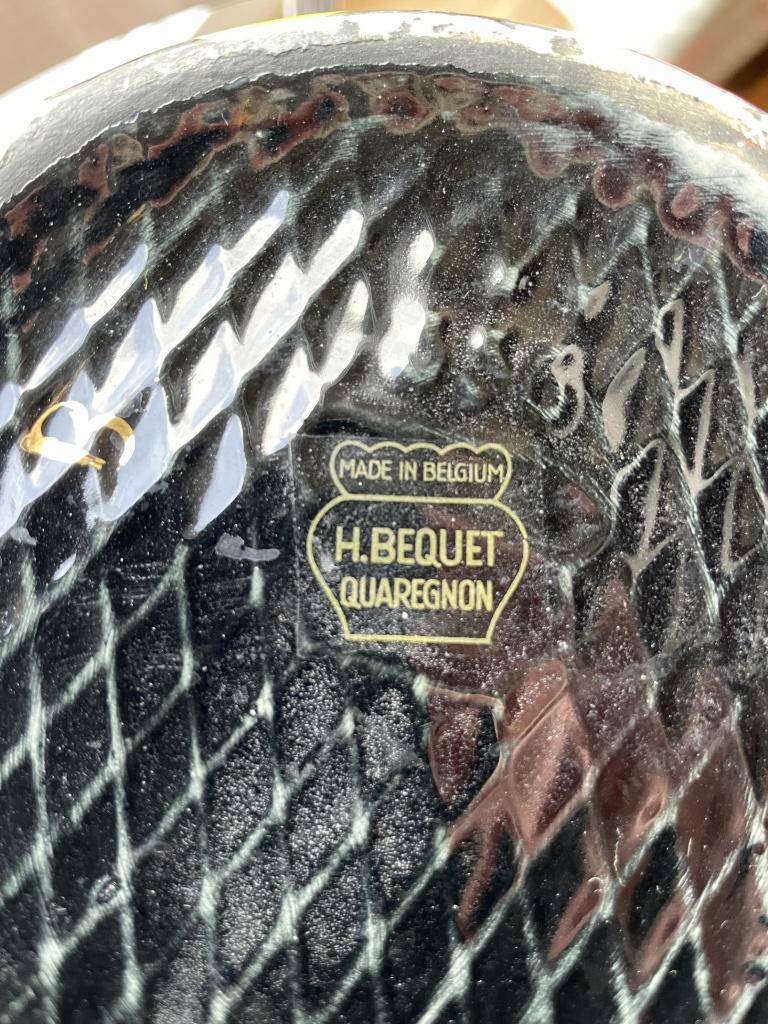 vintage keramische vaas H Bequet, Ophalen