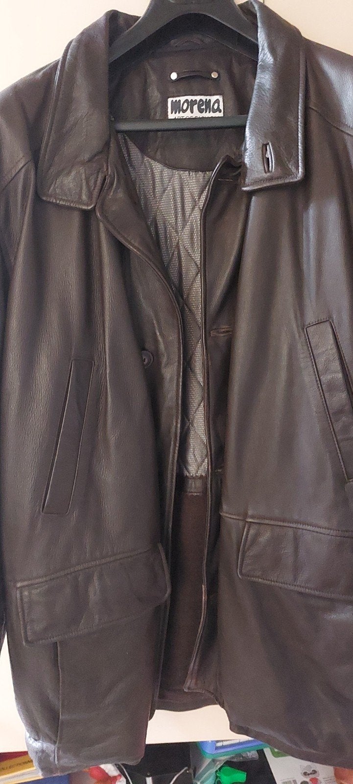 Veste homme en cuir véritable ( L), Enlèvement