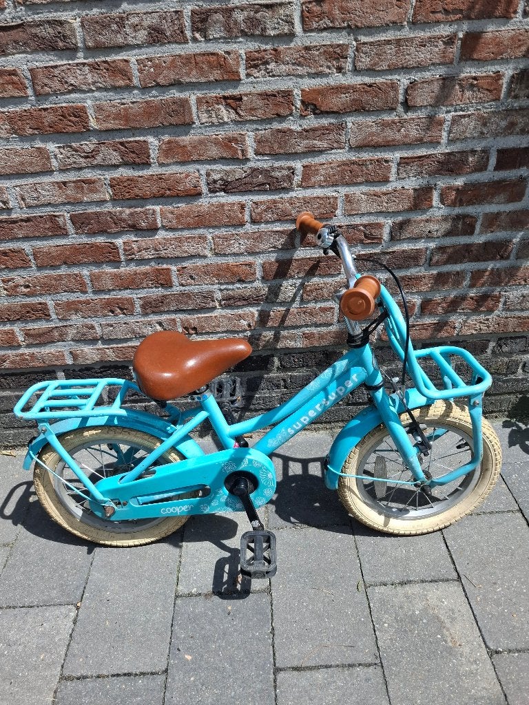 Kinderfiets 14 inch, Ophalen, Terugtraprem, Gebruikt, Cooper