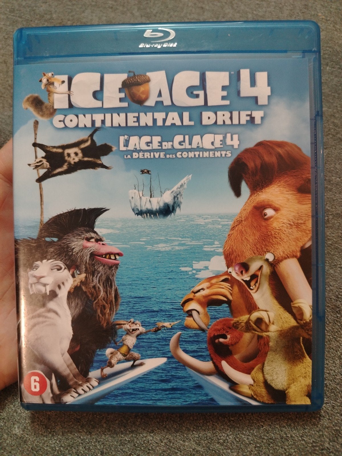Ice Age 4: Continental Drift – Blu-ray, CD & DVD, Enlèvement, Blu-ray, Aventure