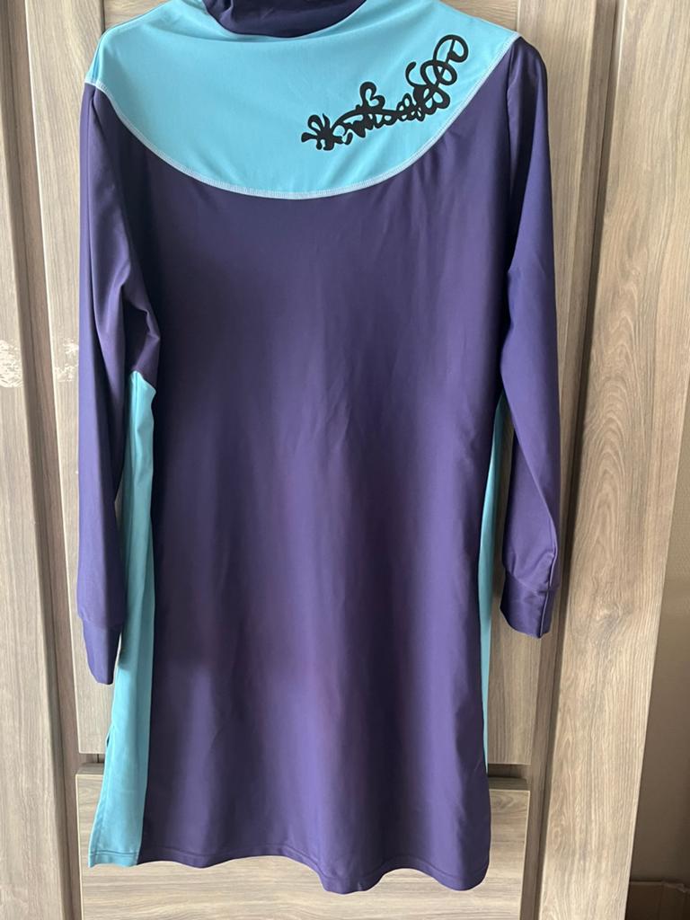 burkini tuniek met capuchon en broek, Ophalen of Verzenden, Zo goed als nieuw