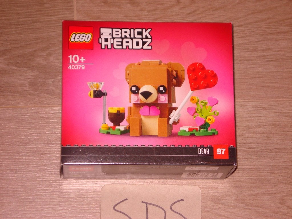 Lego Brickheadz Valentijnsbeer 40379 (nieuw in doos), BrickHeadz, Lego, Nieuw, Ophalen of Verzenden