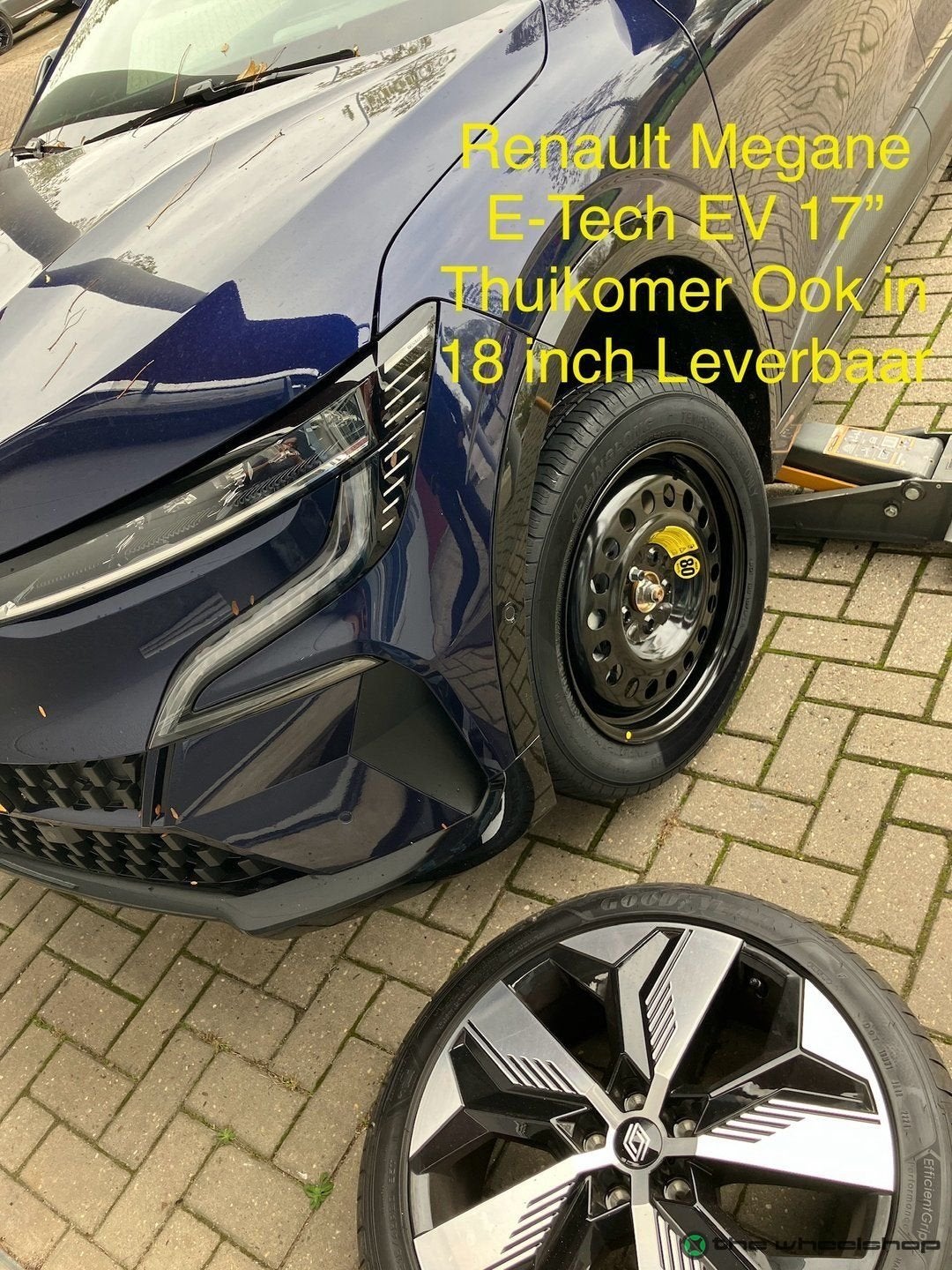 Thuiskomer Reservewiel RENAULT Captur Scenic Kadjar Nissan 1, Auto-onderdelen, Gebruikt, -, Banden en Velgen, Ophalen of Verzenden