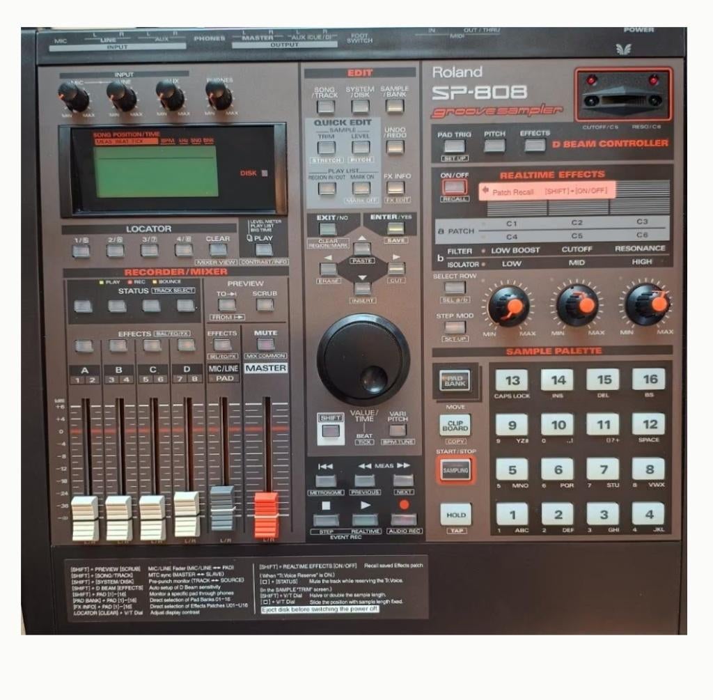 Roland SP 808, Ophalen of Verzenden, Gebruikt