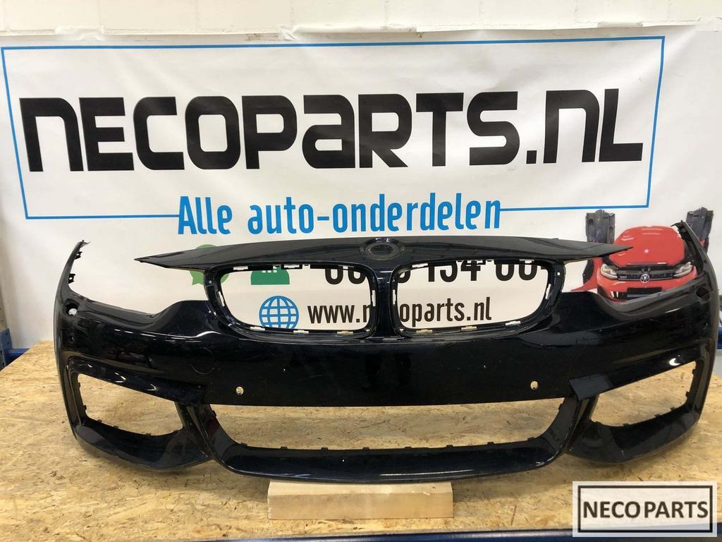 BMW 4 serie f32 f33 f36 m pakket voorbumper, -, Utilisé, Avant, -