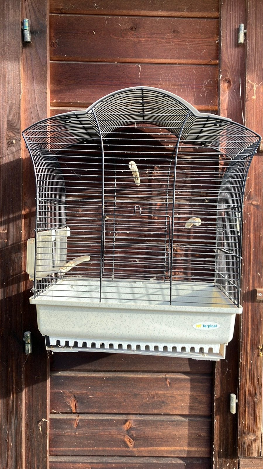 VOGELKOOI KLEINE VOGEL: PARKIET-KANARIE NU 25 EURO, Enlèvement, Comme neuf, Autres matériaux, Cage à oiseaux