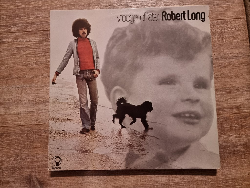 LP Robert Long – Vroeger Of Later, Cd's en Dvd's, LP, Gebruikt, Cabaret of Kleinkunst, Ophalen of Verzenden