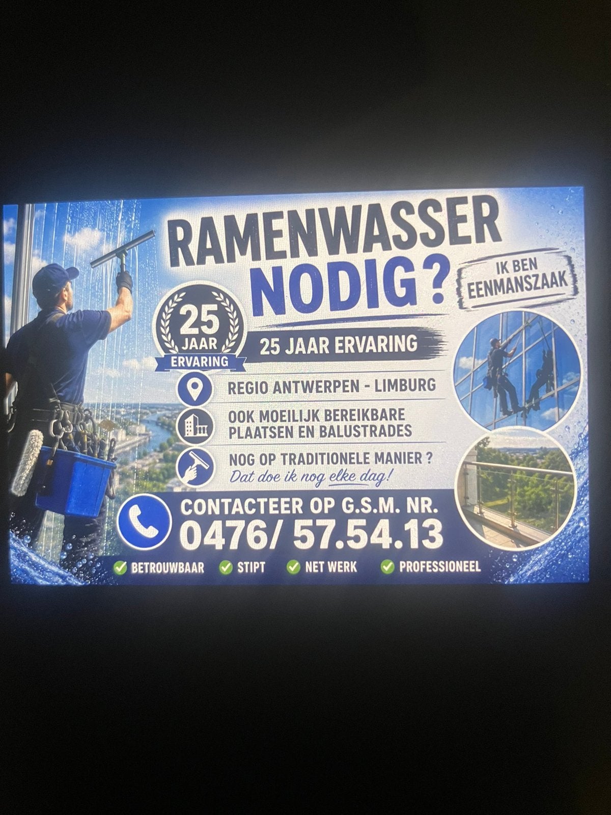 Ruitenwasser nosig, Divers, Divers Autre, Enlèvement