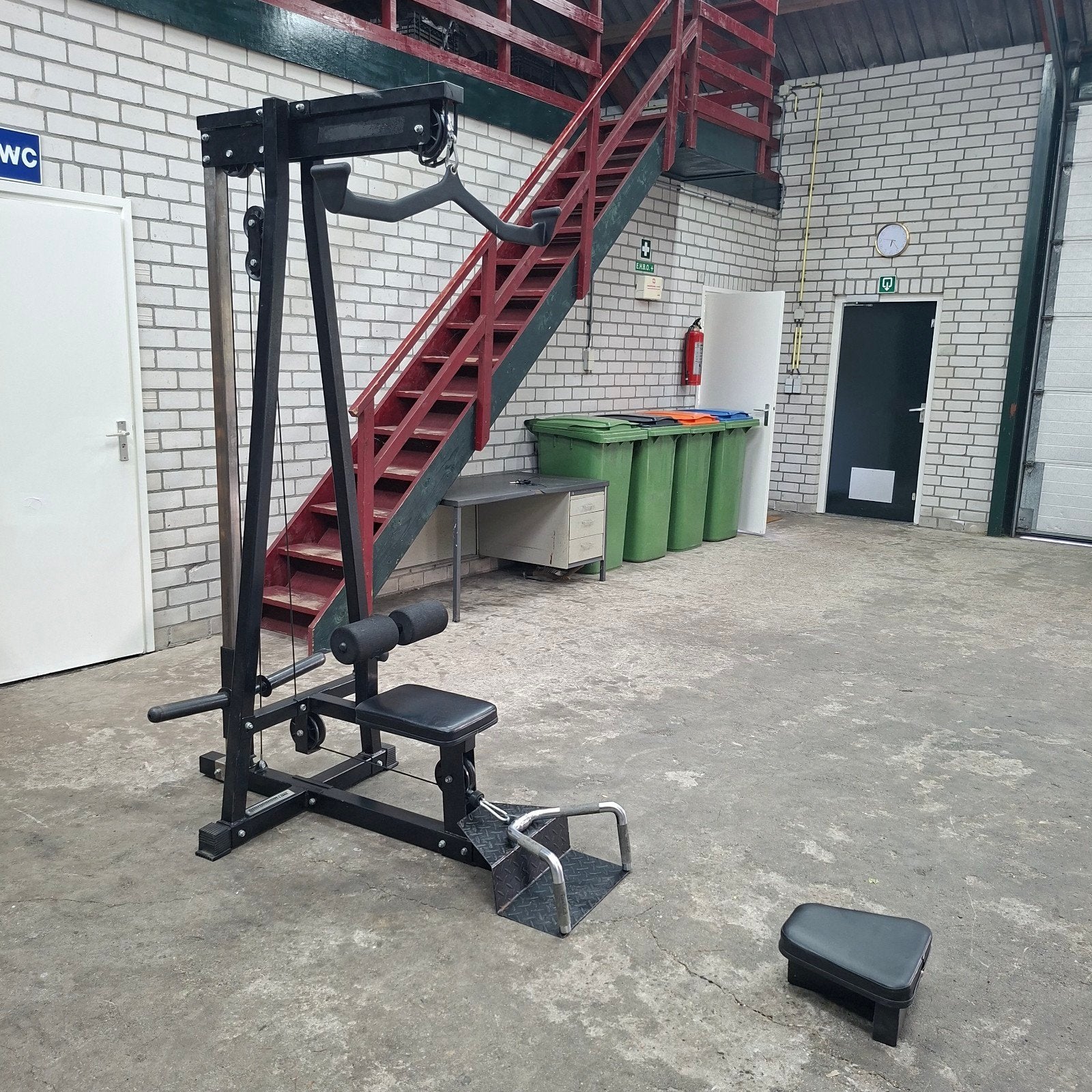 OG Barbarian line Lat en low pulley station, Sport en Fitness, Ophalen
