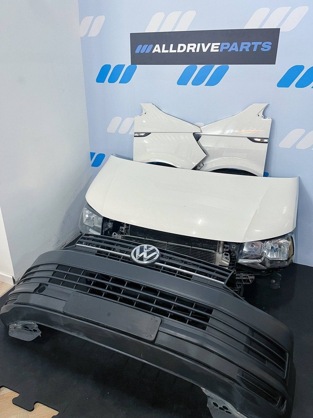 Complete voorkop VW Volkswagen Transporter T6 wit LB9A front, Auto-onderdelen, Gebruikt, -, Voor, -