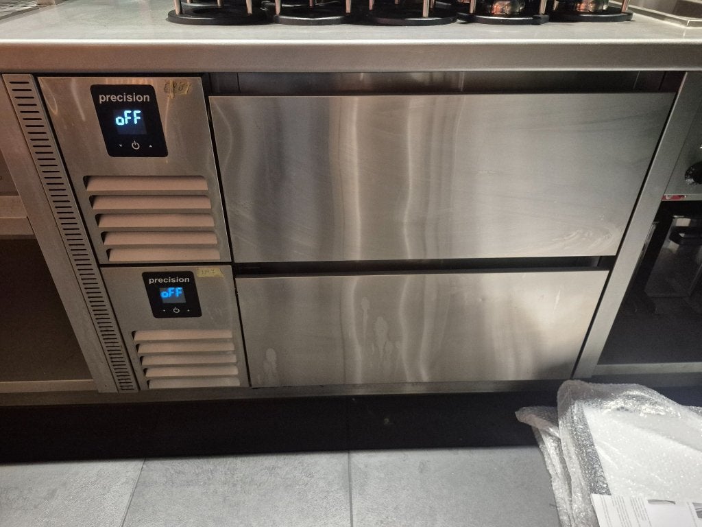 Precision professionele vriesladen 2x2/1GN – 2023, Ophalen, Gebruikt, Koelen en Vriezen