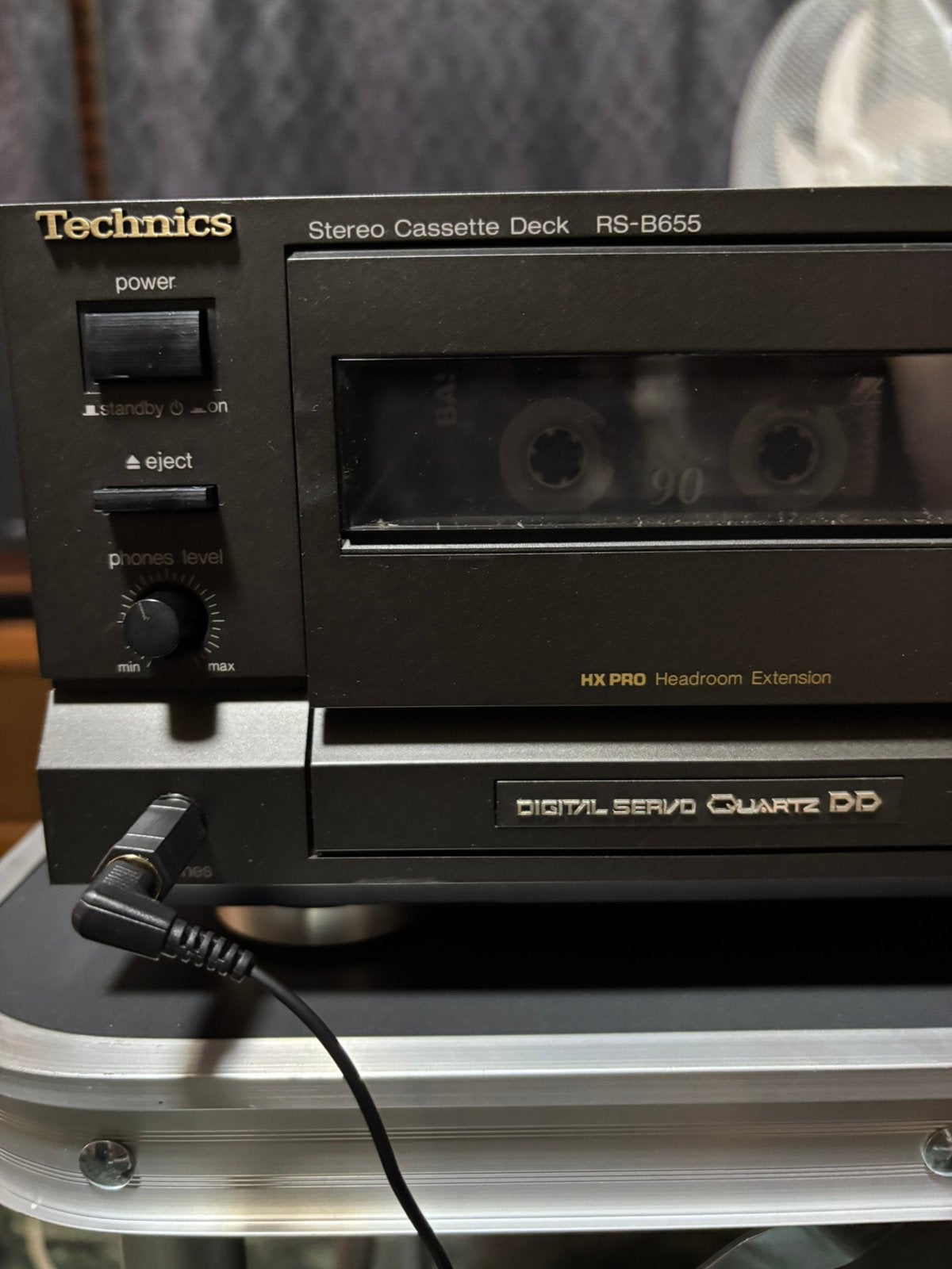 Technics stereo cassette deck RS-B655 / made in japan, Audio, Tv en Foto, Cassettedecks, Enkel, Verzenden