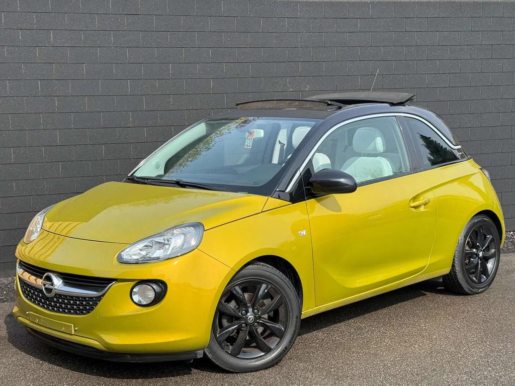 Opel ADAM 1.2i Open Air+TOIT OUV+AIRCO+SIEG CHAUFF+VOLANT CH, Auto's, 4 zetels, ADAM, Gebruikt, Euro 6