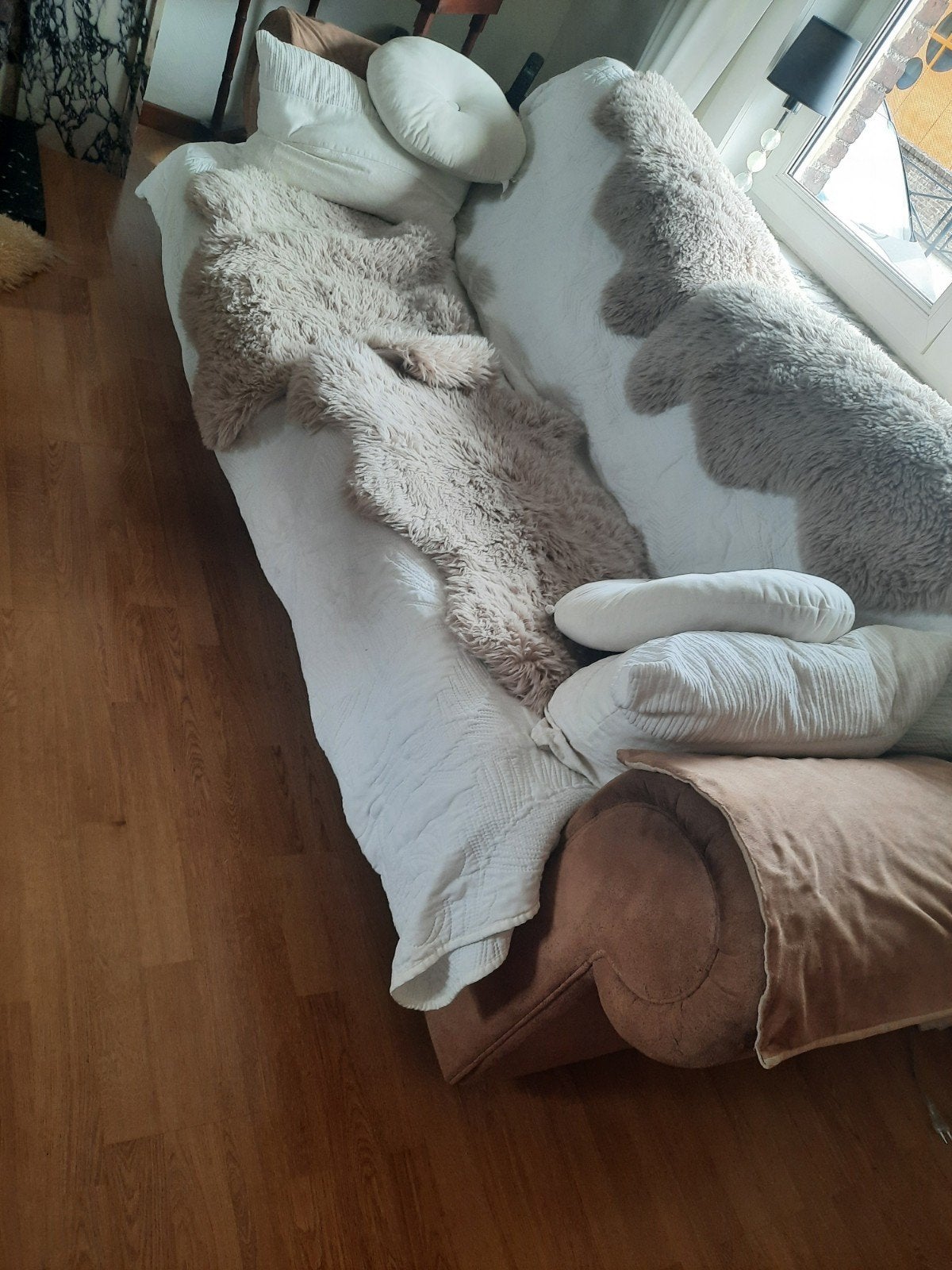salon en tissus, Enlèvement, Tissus