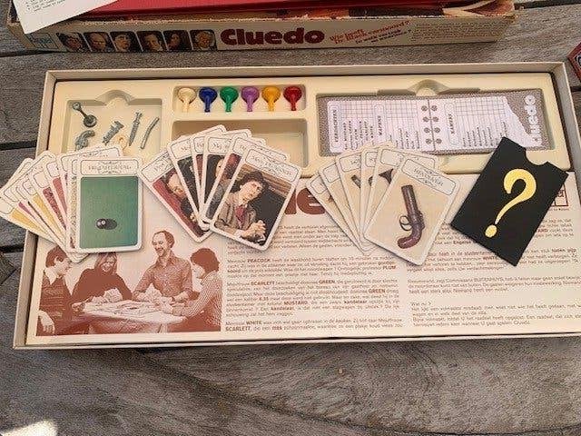 cluedo, Hobby en Vrije tijd, Gezelschapsspellen | Bordspellen, Ophalen of Verzenden, Gebruikt, Clipper