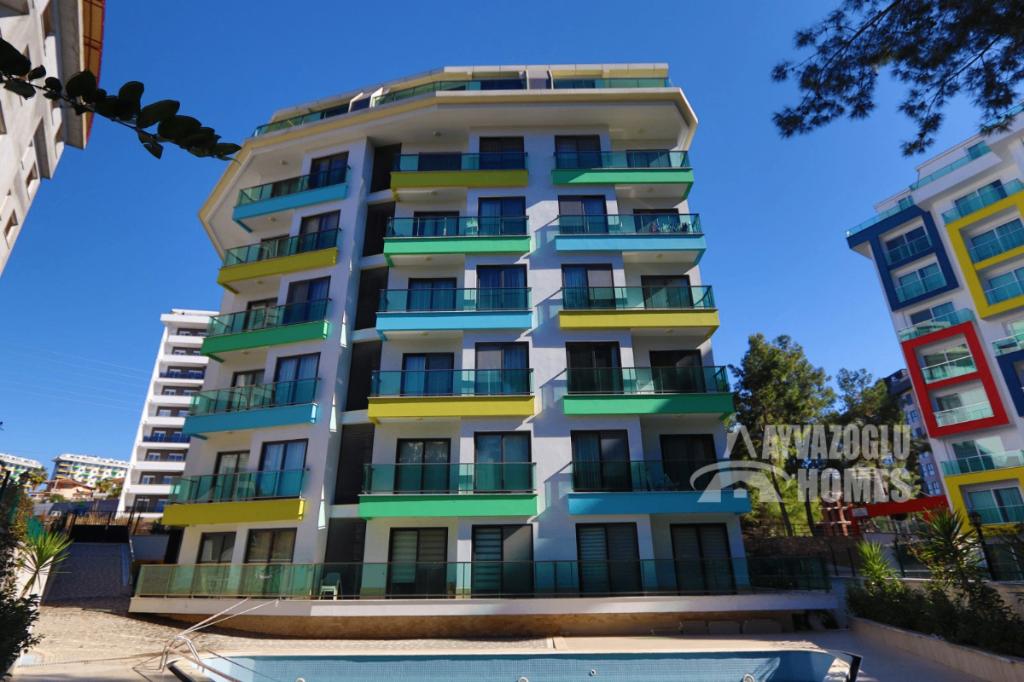 Betaalbaar 1+1 appartement — een complex met voorzieningen, Immo, Buitenland, 50 m², 2 kamers, Turkije, Stad