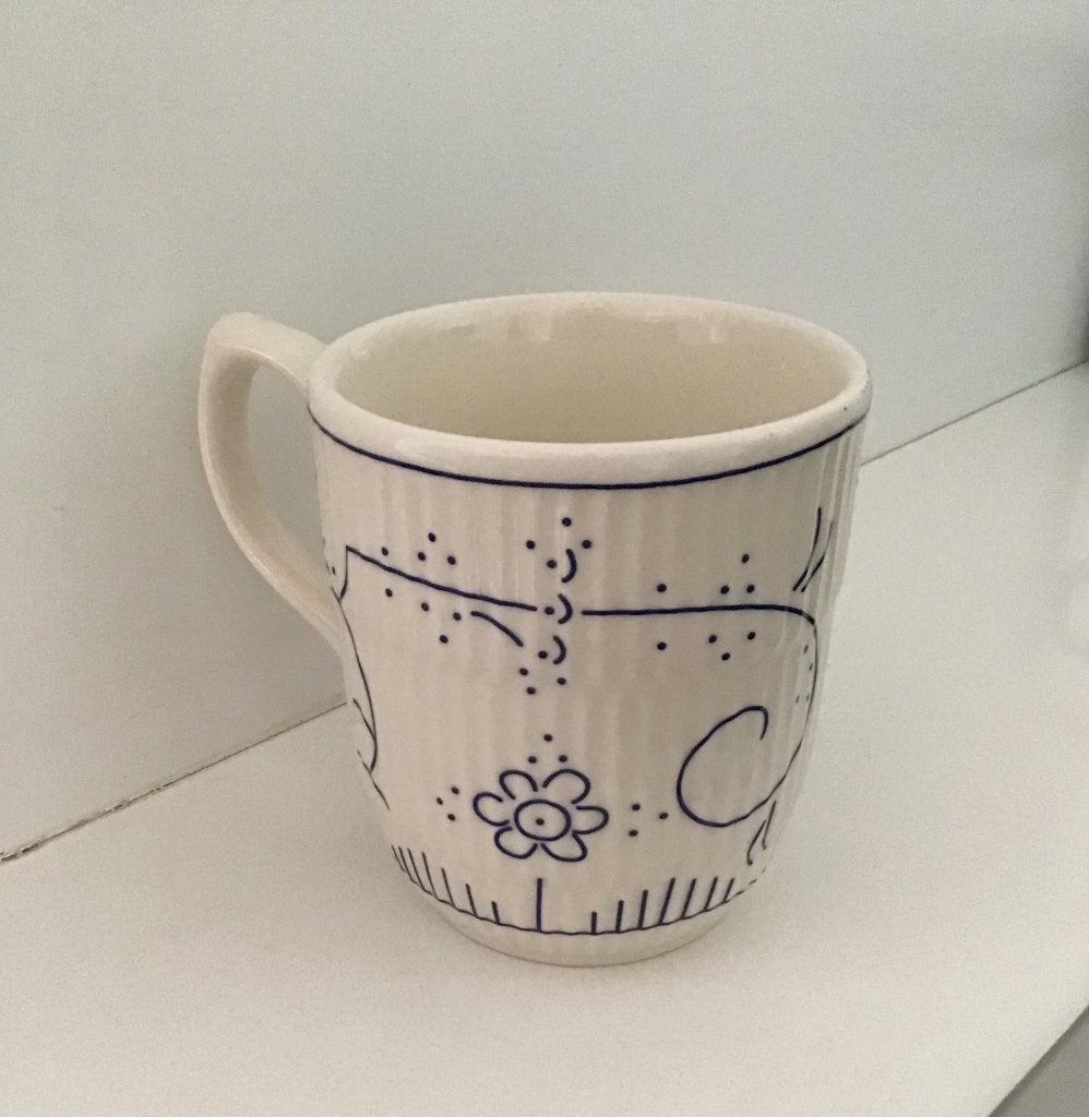 Mug Royal Boch, Maison & Meubles, Mug, Vintage, Comme neuf, Enlèvement
