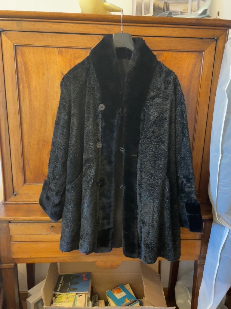 Manteau fourrure, Vêtements | Femmes, Vestes | Hiver, Taille 42/44 (L), Enlèvement ou Envoi, Sans marque, Comme neuf