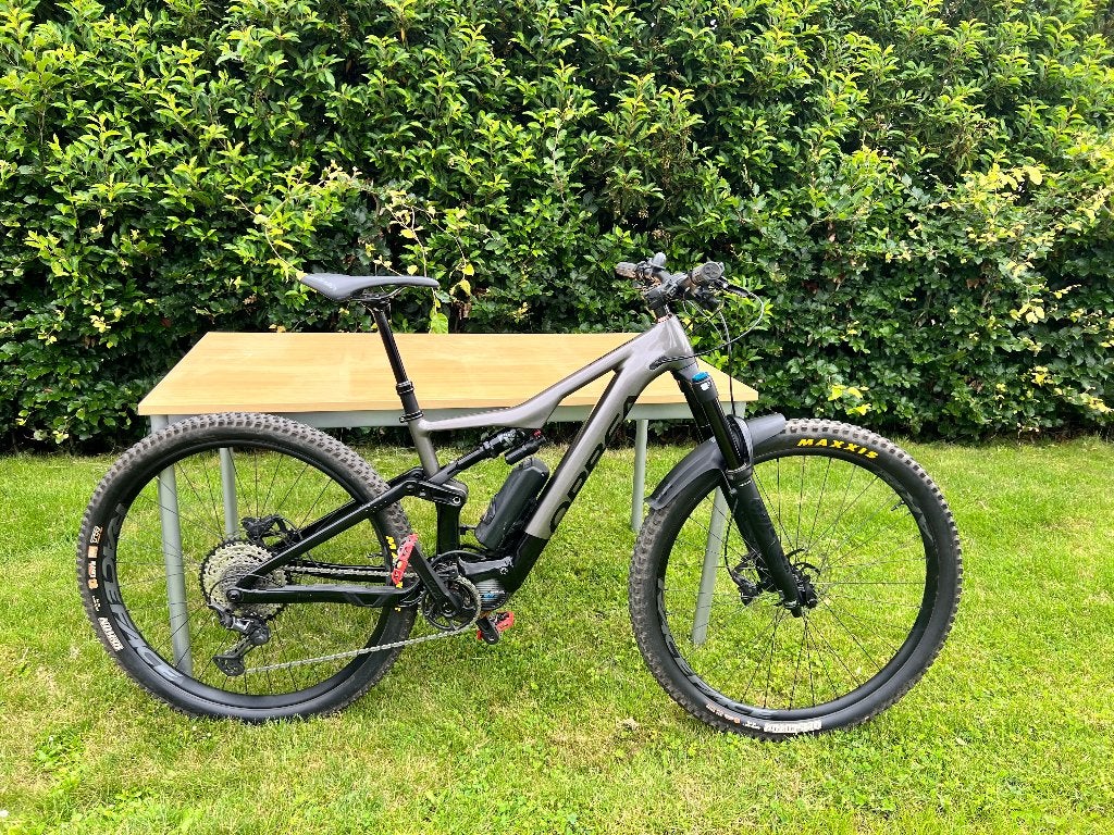 Orbea Rise H15 (medium - 1200KM), Fully, Zo goed als nieuw, Schijfrem, Ophalen