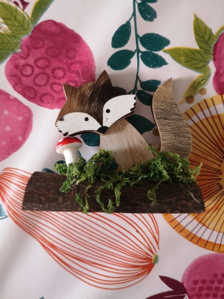 Petit renard, Neuf, Autres styles, Objet de décoration, 3 cm