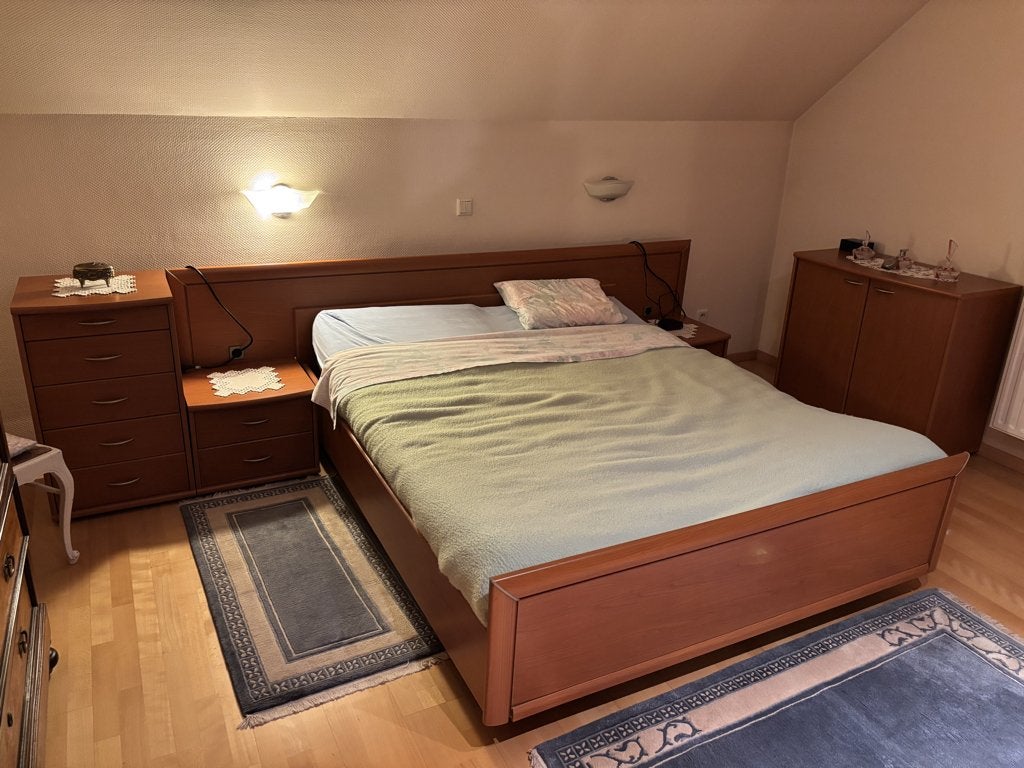 Chambre avec lit double Kerselaar, Autres couleurs, Klassiek, Enlèvement, Utilisé