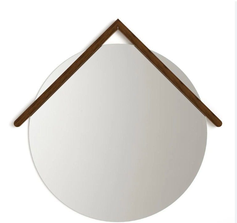 Lubin spiegel van Hartô, Huis en Inrichting, Ophalen, Rond, Nieuw, Minder dan 100 cm
