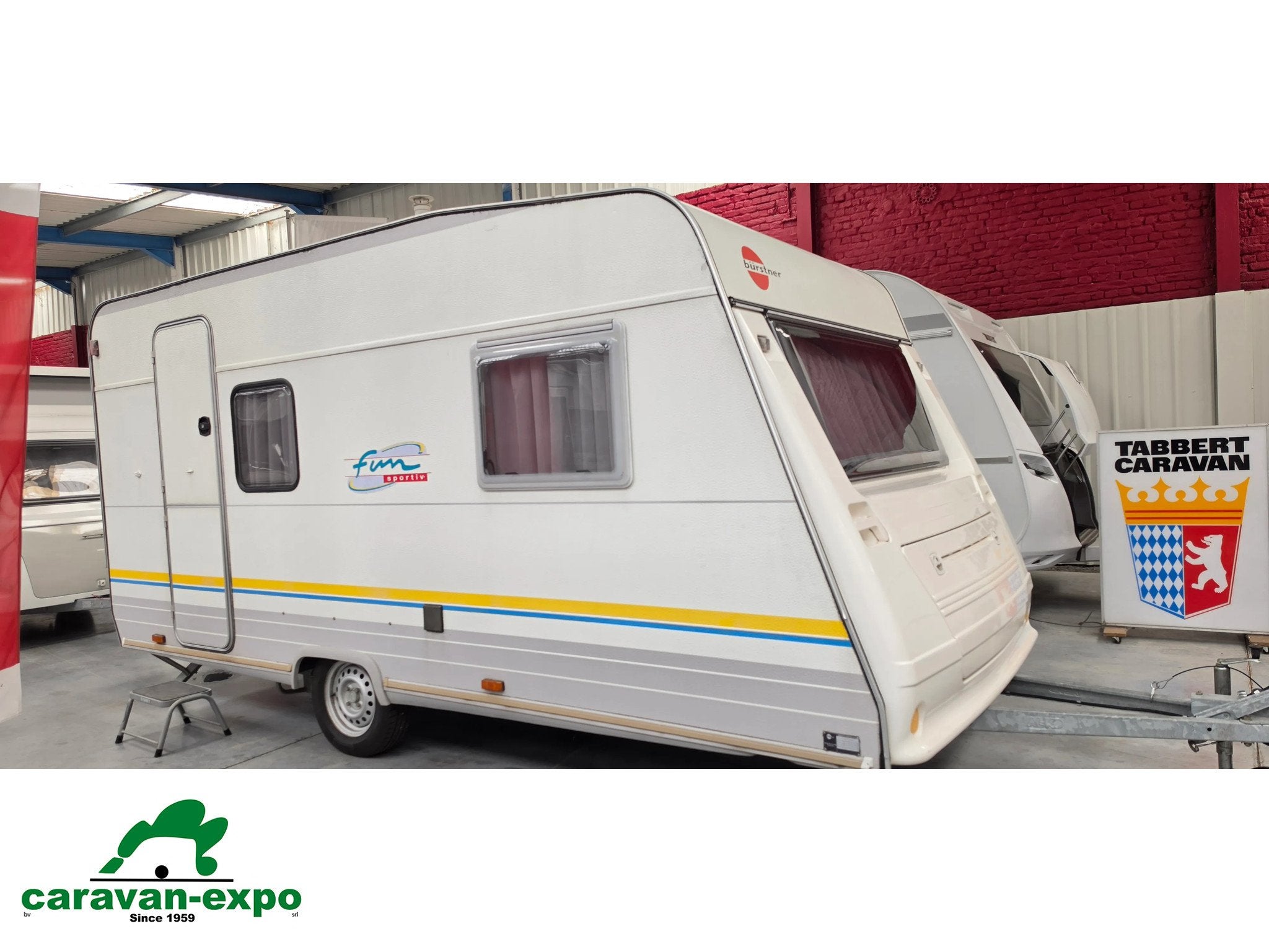 BURSTNER FUN SPORTTIVE 450, Caravanes & Camping, Caravanes, Jusqu'à 4, 750 - 1000 kg, Bürstner, 4 à 5 mètres