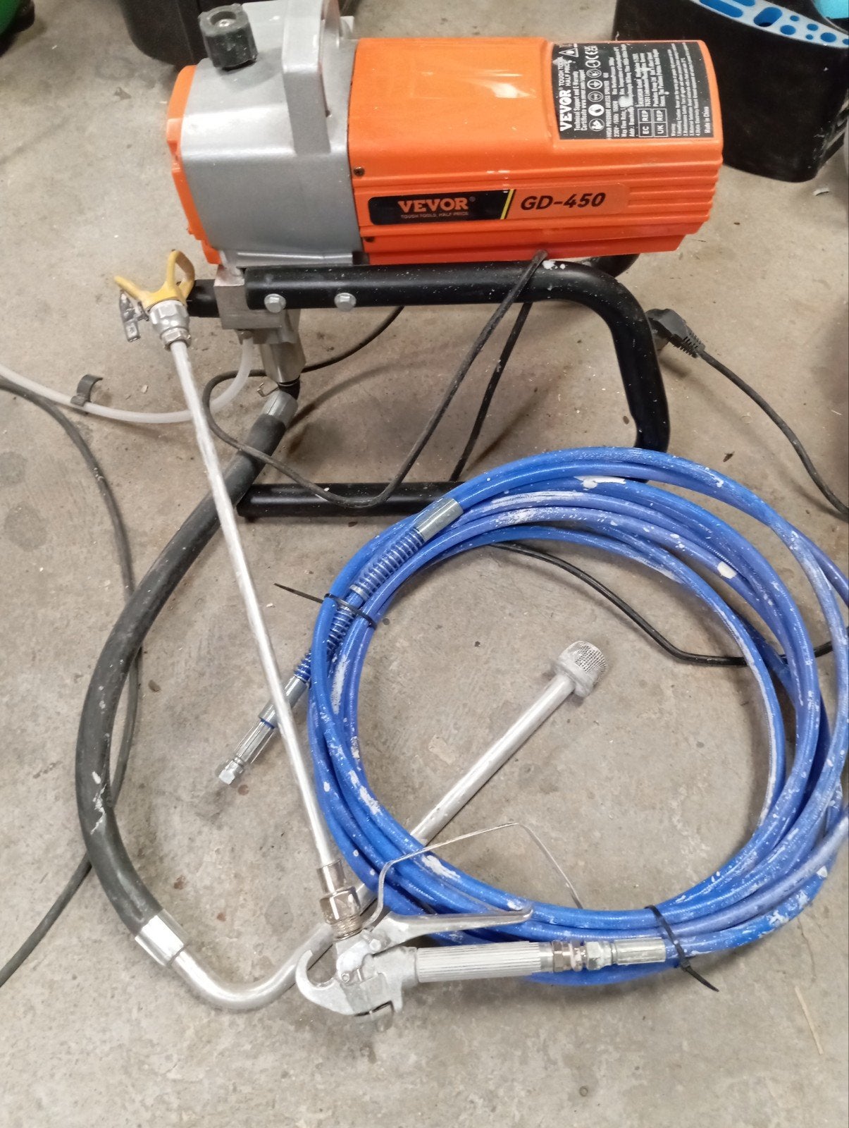 airless, Doe-het-zelf en Bouw, Ophalen