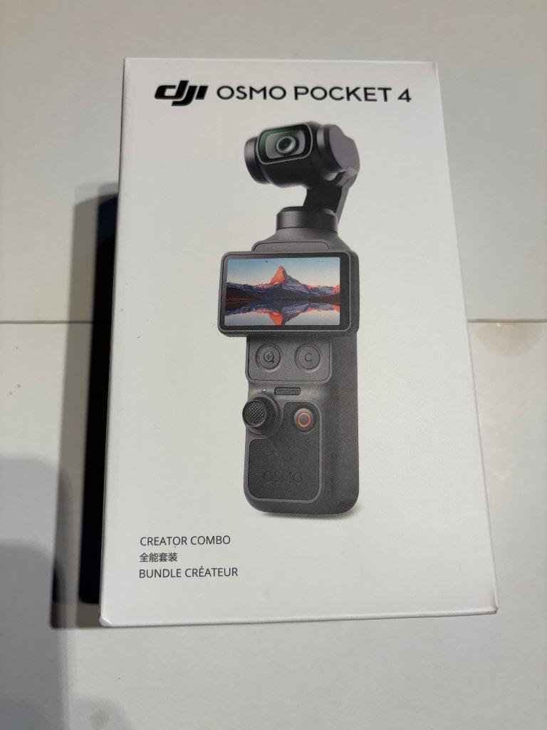 OSMO Pocket 4 Creator combo + case + ND-filters, TV, Hi-fi & Vidéo, Caméras action, Comme neuf, Autres marques, Enlèvement