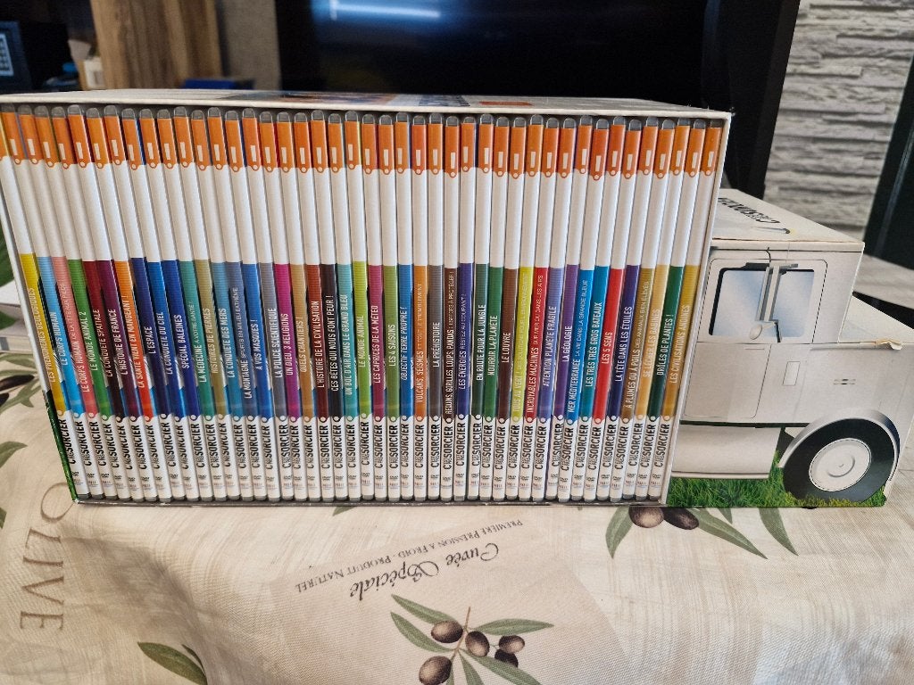 Camion c'est pas sorcier avec 44 DVD, À partir de 6 ans, Enlèvement, Comme neuf, Science ou Technique