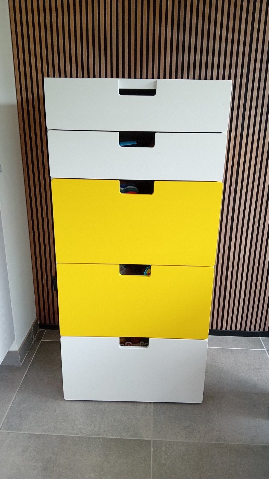 Ladekast Ikea, Ophalen