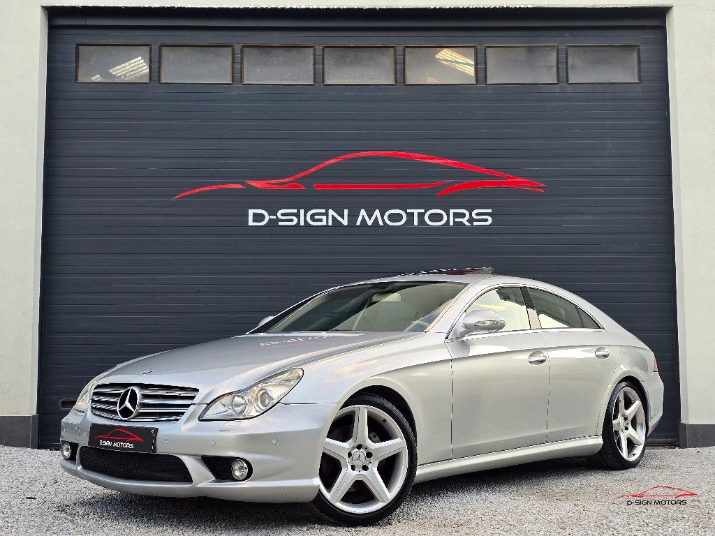 MERCEDES-BENZ CLS 350 V6 (272ch) AMG PACK 2005 189.971km, Autos, Cuir, Argent ou Gris, Achat, Entreprise