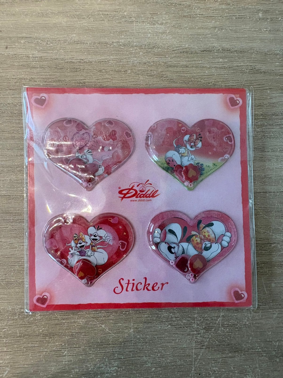 Diddl 3D stickers, Ophalen of Verzenden, Diddl, Nieuw