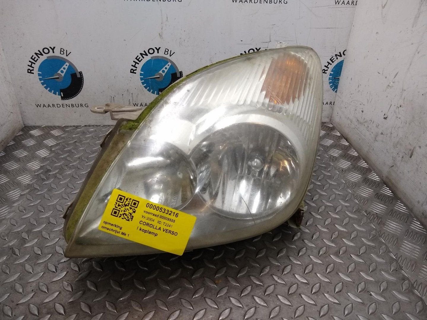 TOYOTA COROLLA VERSO KOPLAMP L 2004, Ophalen of Verzenden, Gebruikt, ARN erkend