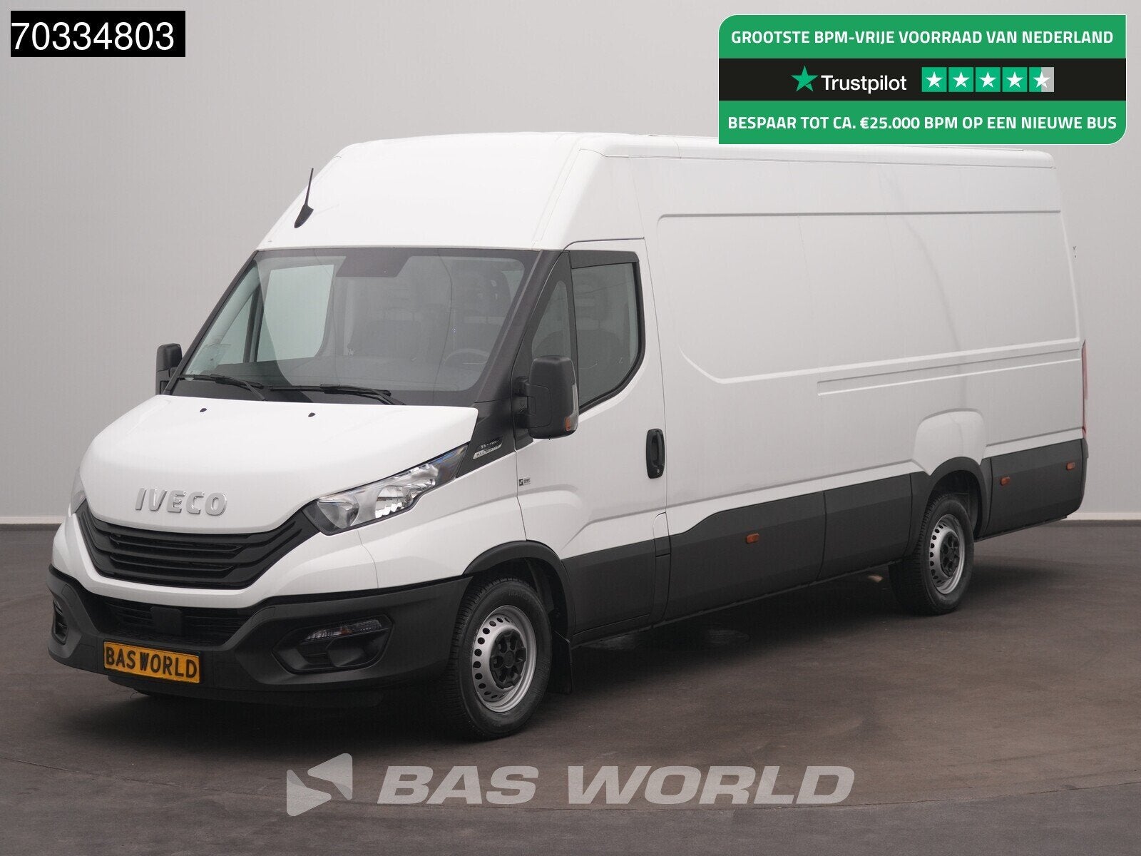 Iveco Daily 35S16 Automaat L3H2 160PK Airco Camera Parkeerse, Auto's, Automaat, Gebruikt, Euro 6, Iveco
